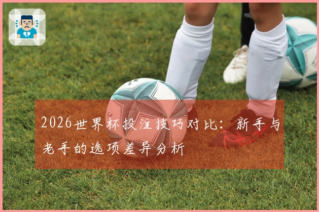 2026世界杯投注技巧对比：新手与老手的选项差异分析